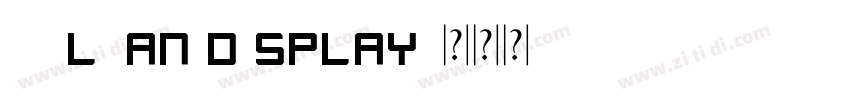 vulgar display字体转换